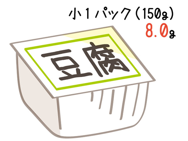絹ごし豆腐