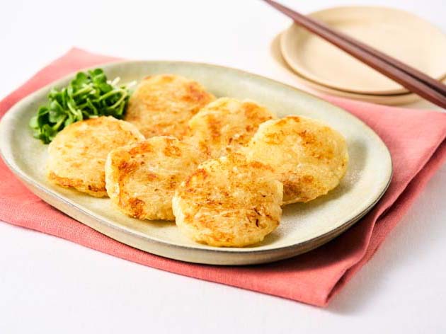 チーズれんこんもち