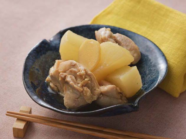 大根と鶏肉の旨だし煮