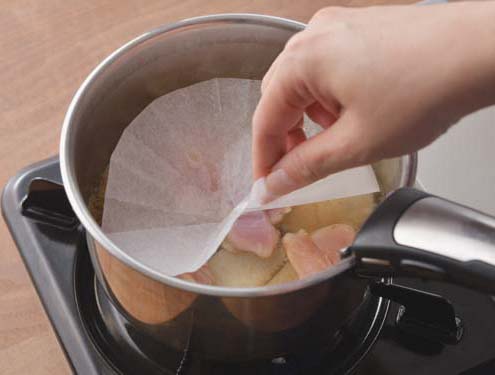 大根と鶏肉の旨だし煮_作り方2