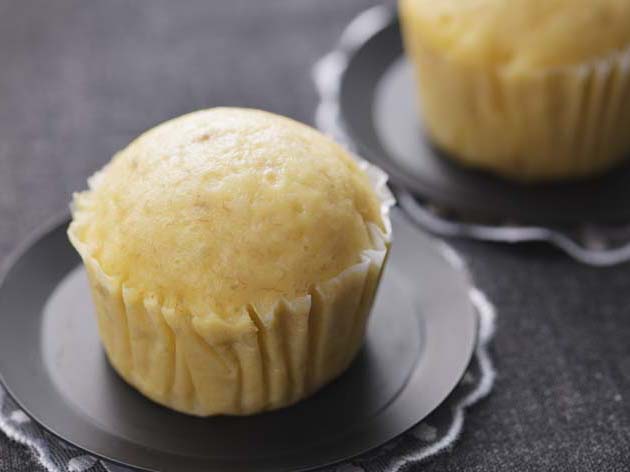 ふんわりバナナスチームケーキ