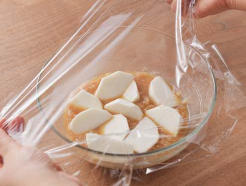 かぶと豆腐のとろーりそぼろ煮_作り方2