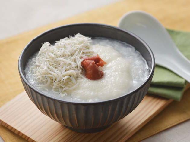 梅とろろ粥