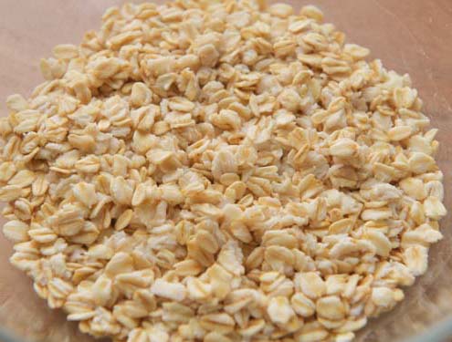 オートミールで 香ばしチャーハン_作り方1