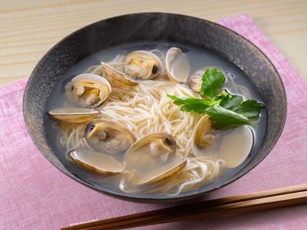 あさりのにゅうめん