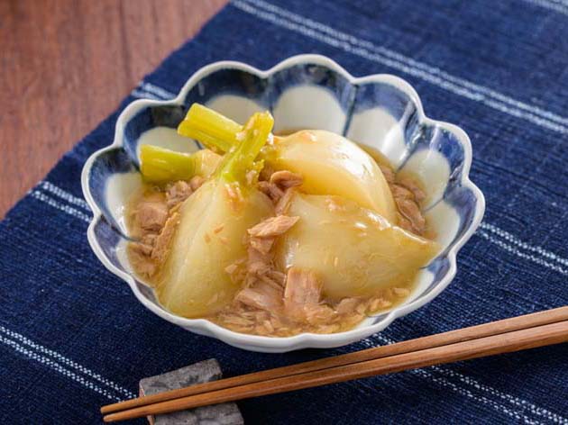 かぶのツナあんかけ煮