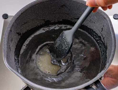 黒ごまプリン_作り方3