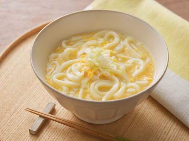 しょうが香る かき玉うどん