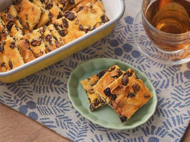 レーズンとナッツのおからクッキー